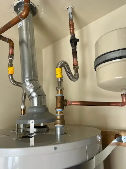 Water heater installation and plumbing repair in Bailey's Crossroads